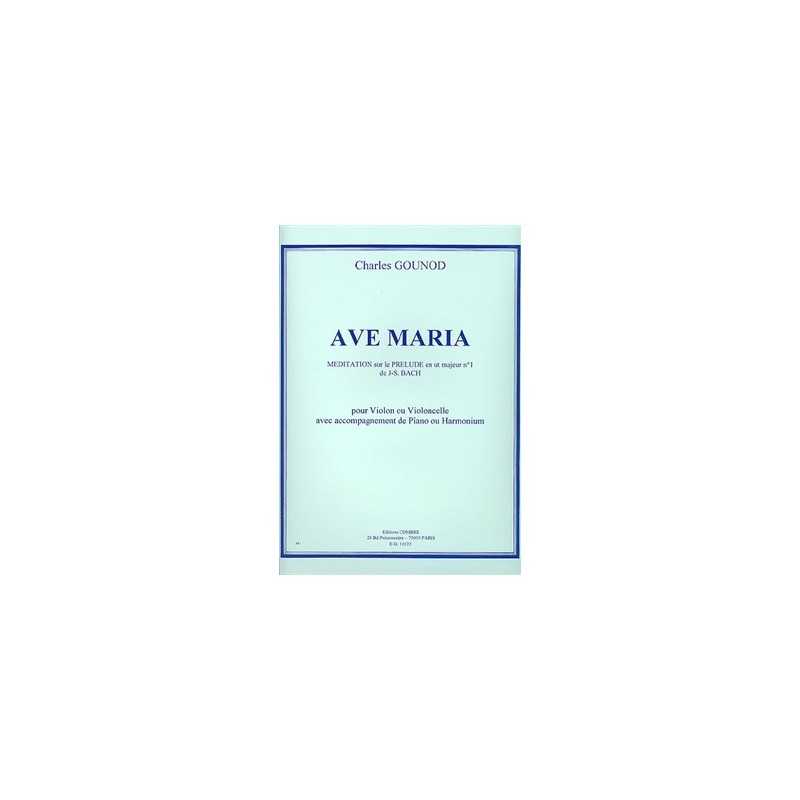 Ave Maria (violon ou violoncelle et piano ou harmonium)