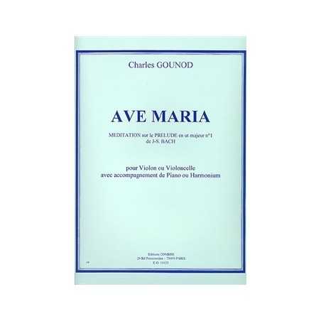 AVE MARIA (VIOLON OU VIOLONCELLE ET PIANO OU HARMONIUM)