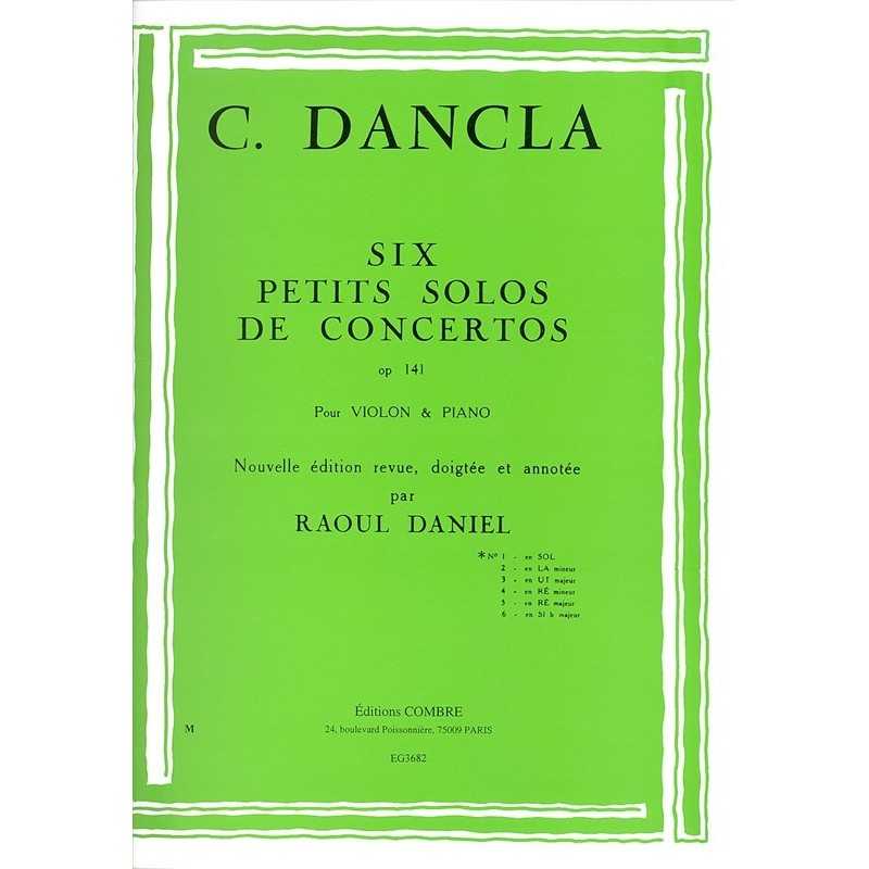 Petit solo de concerto Op.141 n°1 en sol maj.