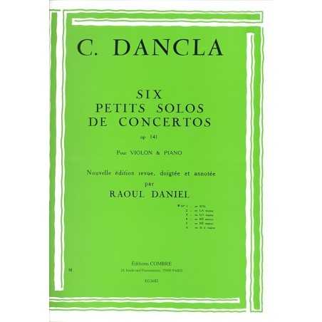 Petit solo de concerto Op.141 n°1 en sol maj.