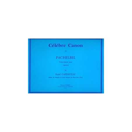 CÉLÈBRE CANON (ORGUE)