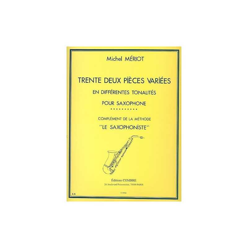 32 PIÈCES VARIÉES EN DIFFÉRENTES TONALITÉS