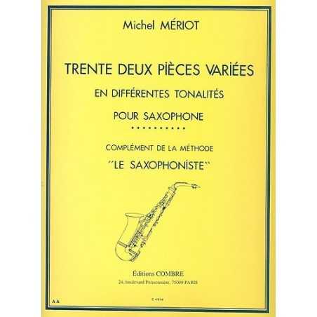 32 PIÈCES VARIÉES EN DIFFÉRENTES TONALITÉS