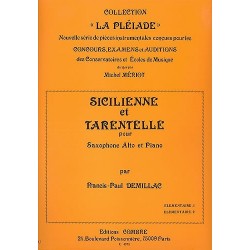 Sicilienne et tarentelle