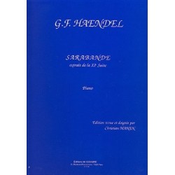 Sarabande extr. de la XIe Suite