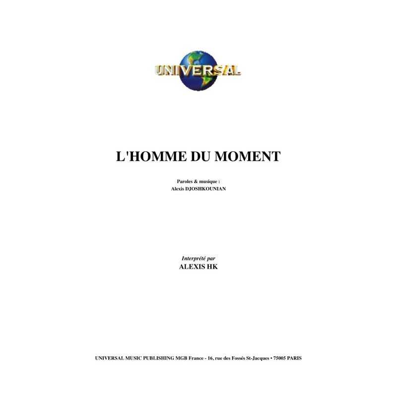 L'HOMME DU MOMENT
