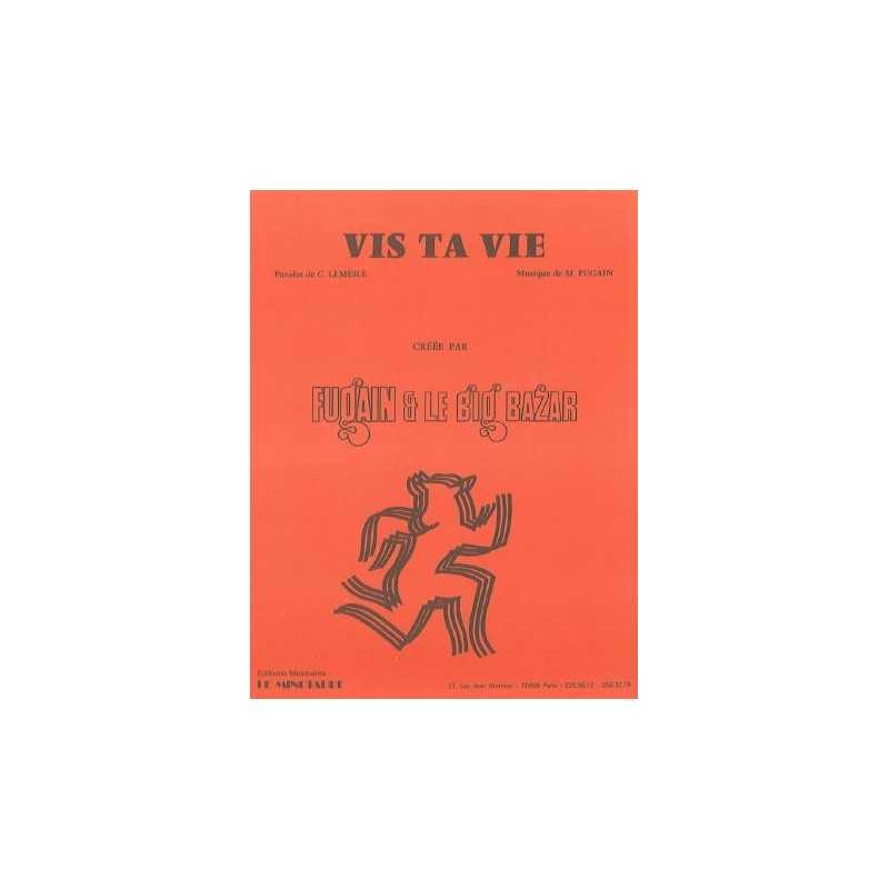 Partition VIS TA VIE Michel Fugain