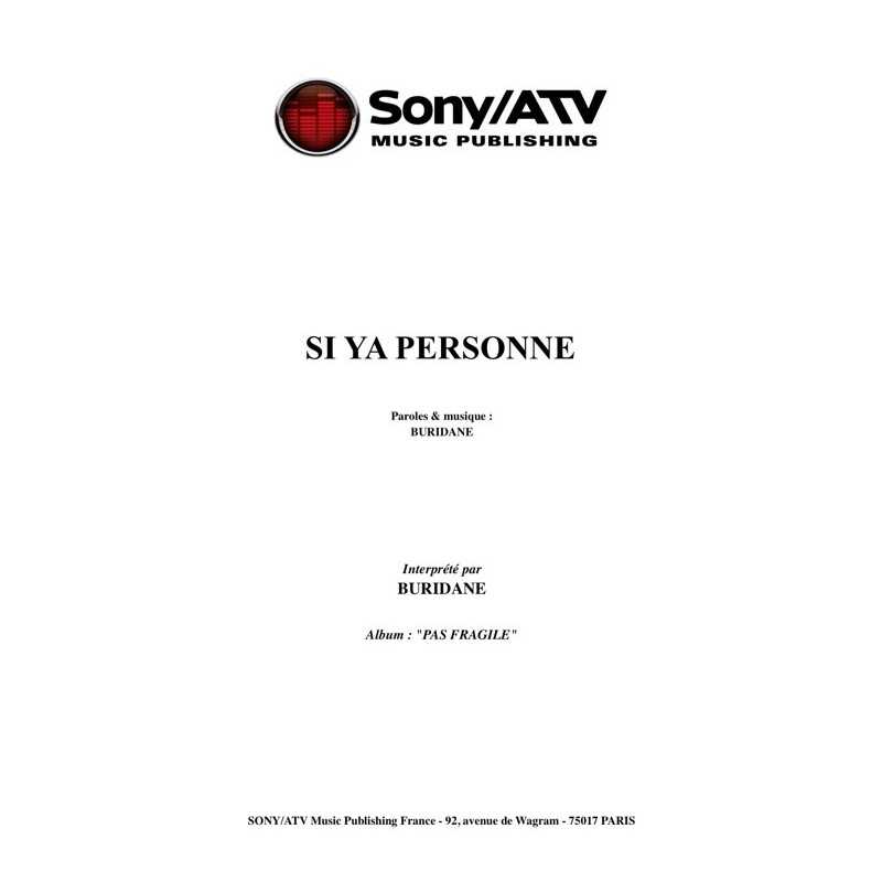 SI YA PERSONNE