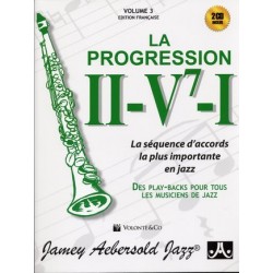 AEBERSOLD VOL.3 - LA PROGRESSION II-V7-I (+ 2 CD)