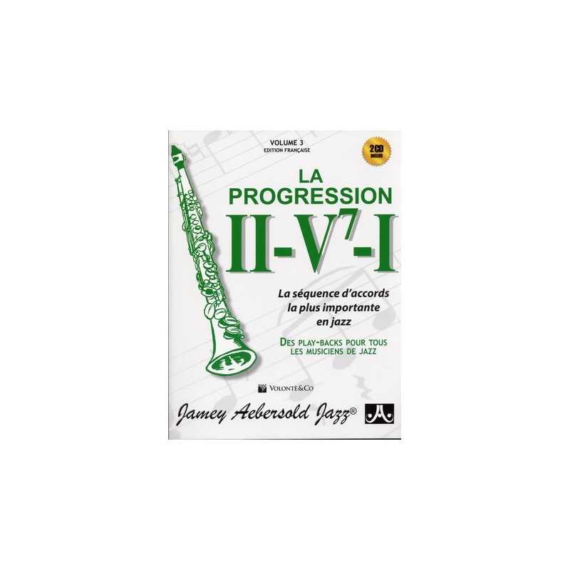 AEBERSOLD VOL.3 - LA PROGRESSION II-V7-I (+ 2 CD)