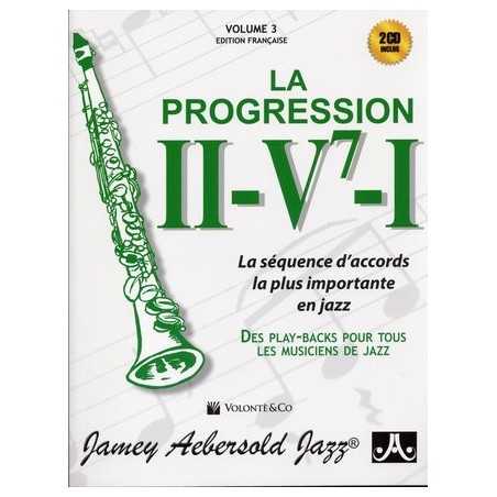 AEBERSOLD VOL.3 - LA PROGRESSION II-V7-I (+ 2 CD)