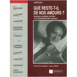 QUE RESTE-T-IL DE NOS AMOURS
