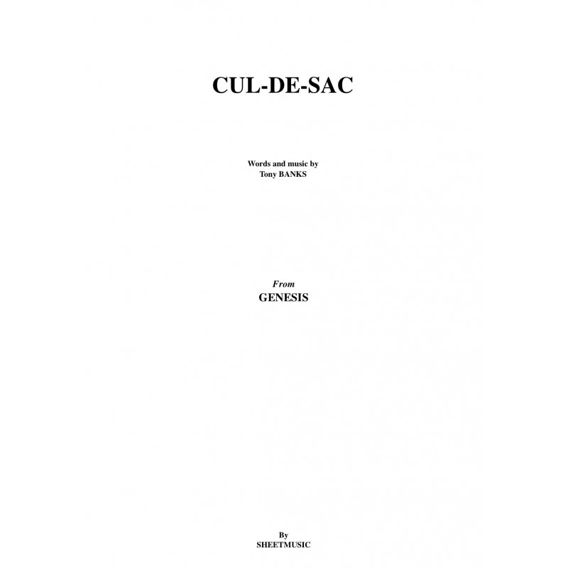 CUL-DE-SAC