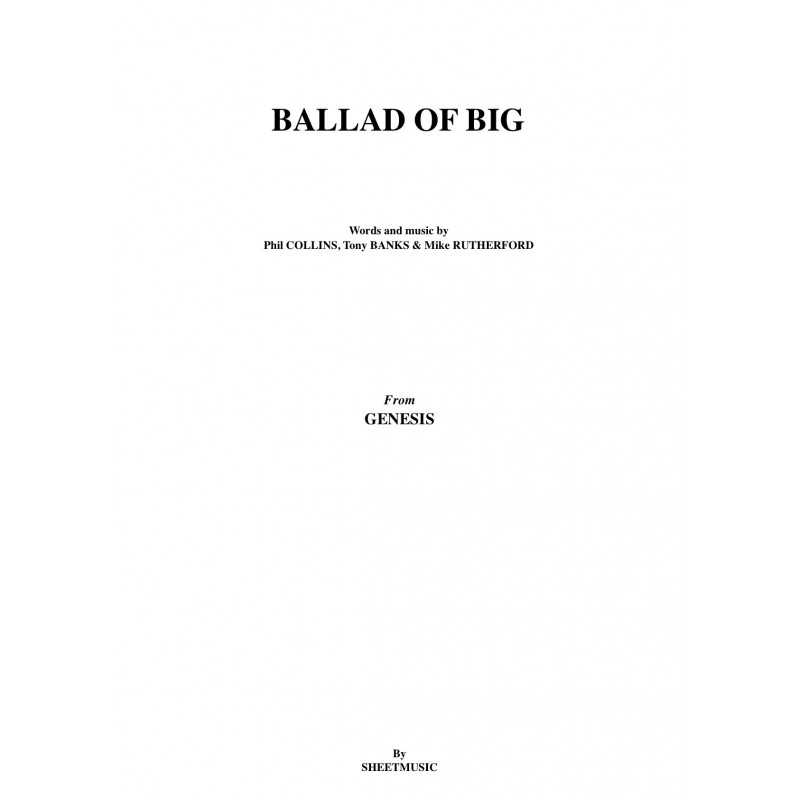 BALLAD OF BIG