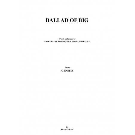 BALLAD OF BIG