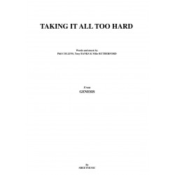 TAKING IT ALL TOO HARD