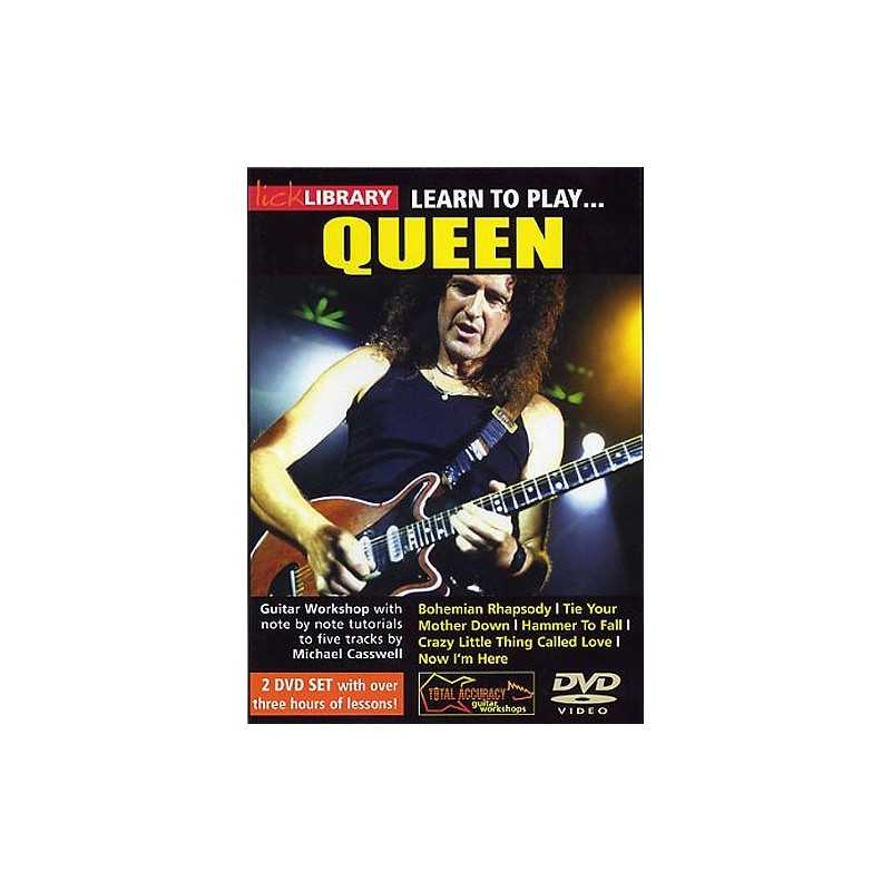 2 DVD LEARN TO PLAY QUEEN