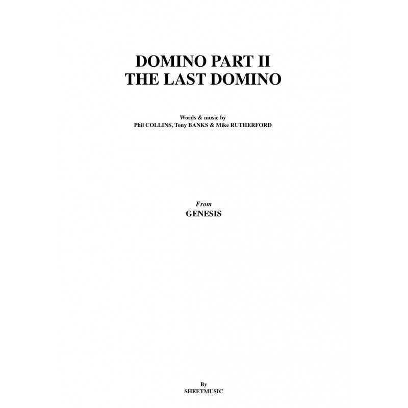 DOMINO PART II : THE LAST DOMINO