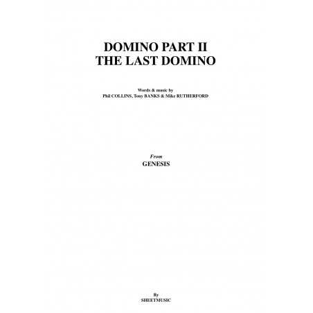 DOMINO PART II : THE LAST DOMINO