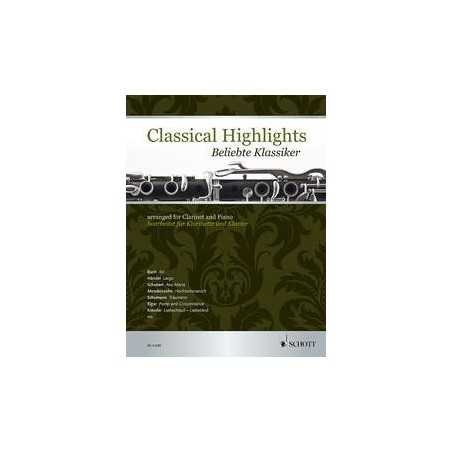 CLASSICAL HIGHLIGHTS clarinette et piano