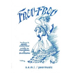 Sheet music FROU-FROU Berthe SYLVA