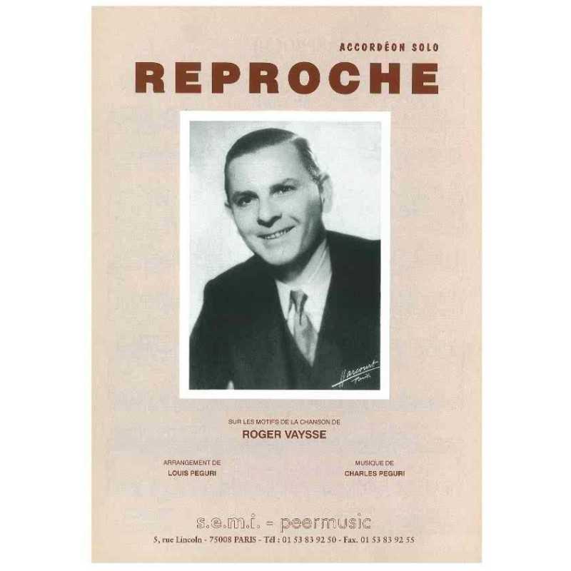 REPROCHE