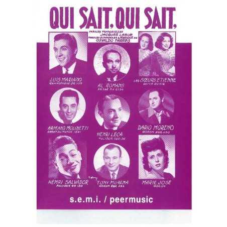 QUI SAIT,QUI SAIT, QUI SAIT ! (PERHAPS, PERHAPS, PERHAPS)