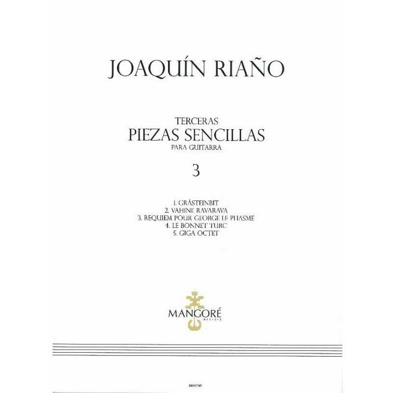 TERCERAS PIEZAS SENCILLAS PARA GUITARRA 3