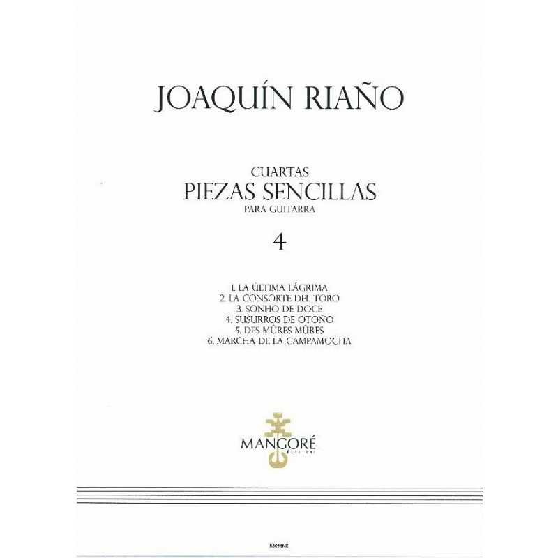 CUARTAS PIEZAS SENCILLAS PARA GUITARRA 4