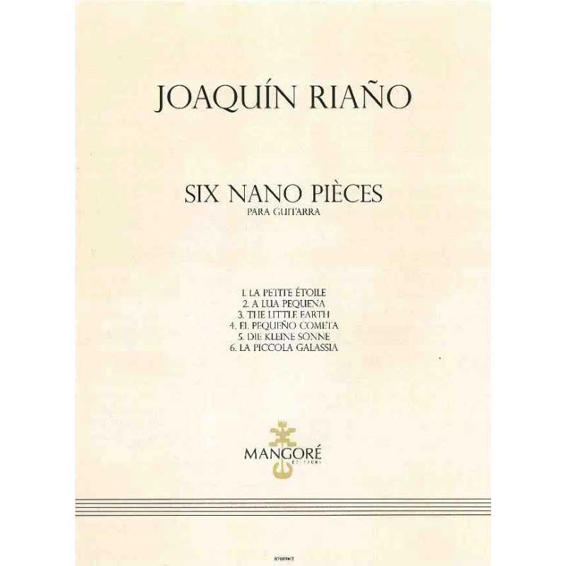 SIX NANO PIÈCES PARA GUITARRA