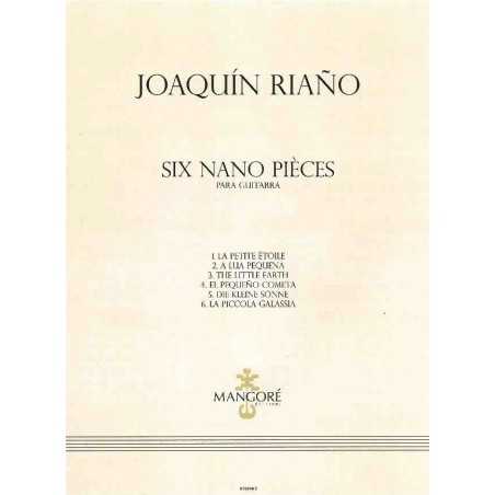 SIX NANO PIÈCES PARA GUITARRA
