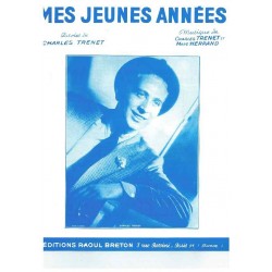 Sheet music MES JEUNES ANNÉES Charles Trenet