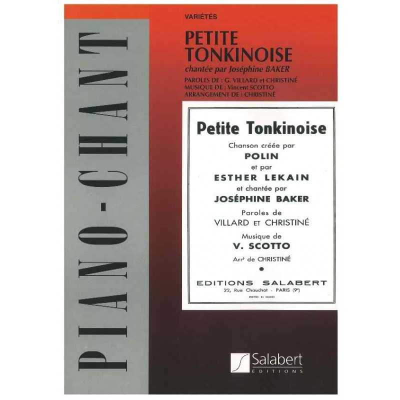 Sheet music PETITE TONKINOISE Joséphine Baker