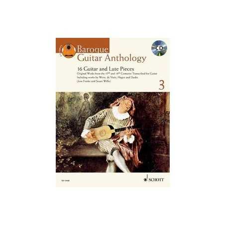 BAROQUE GUITAR ANTHOLOGY VOL.3 (+CD)