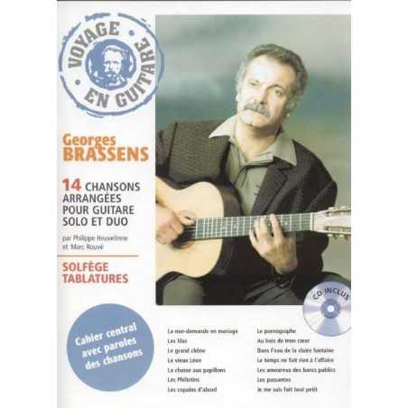 VOYAGE EN GUITARE - GEORGES BRASSENS (+CD)