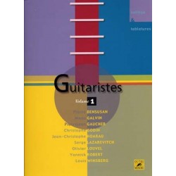 GUITARISTES VOL.1 (TAB + CD)