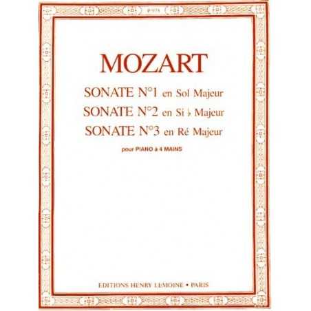 SONATES À  4 MAINS N°1 À  3