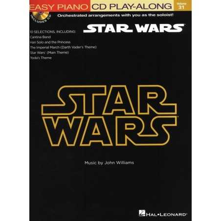 EASY PIANO PLAY-ALONG VOL.31 : STAR WARS (+CD)
