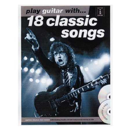 PLAY GUITAR WITH ... 18 CLASSICS SONGS (TAB+CD)