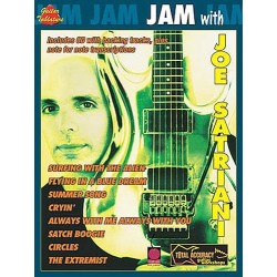 Partition JAM WITH JOE SATRIANI (TAB+CD)