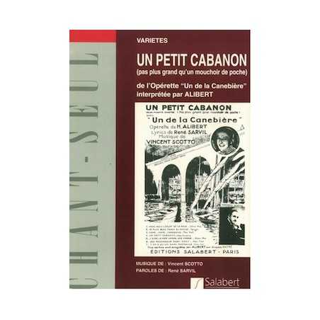 UN PETIT CABANON (PAS PLUS GRAND QU'UN MOUCHOIR DE POCHE)
