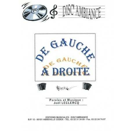 DE GAUCHE À DROITE