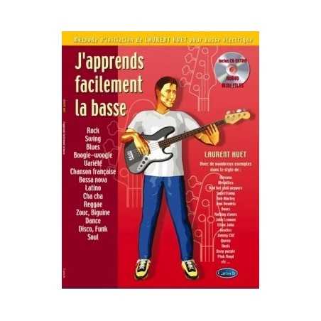 J'APPRENDS FACILEMENT LA BASSE (+CD)