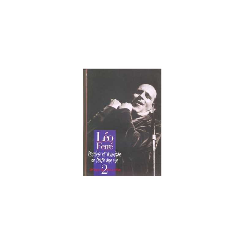 Sheet music LÉO FERRÉ L'INTÉGRALE VOL.2 (1955/1958)