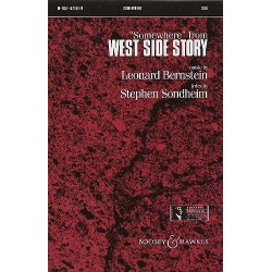 Sheet music SOMEWHERE (SSA) West Side Story