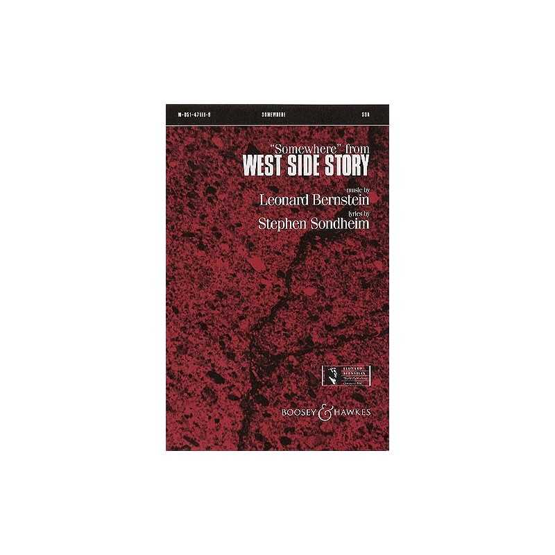 Partition SOMEWHERE West Side Story