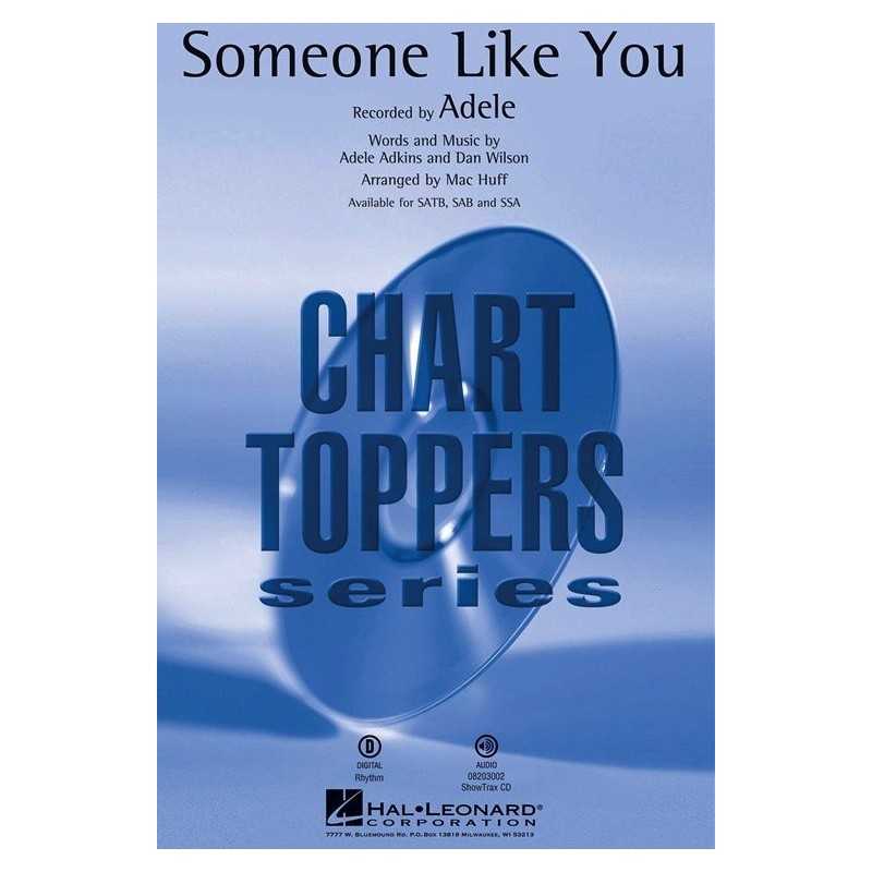 SOMEONE LIKE YOU (SATB)