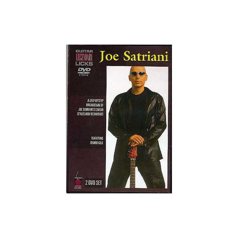 JOE SATRIANI GUITAR LEGENDARY LICKS (2 DVD)