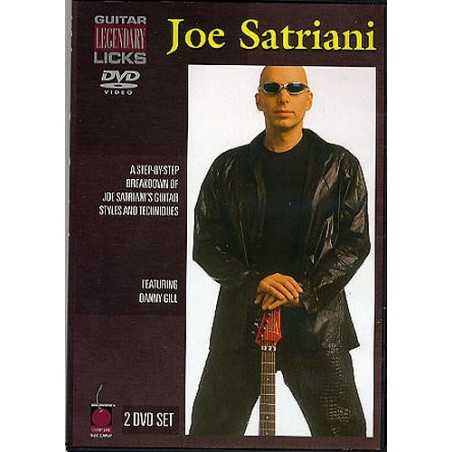 GUITAR LEGENDARY LICKS - JOE SATRIANI (2 DVD)