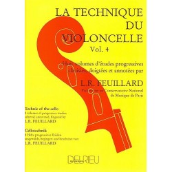 TECHNIQUE DU VIOLONCELLE VOL.4